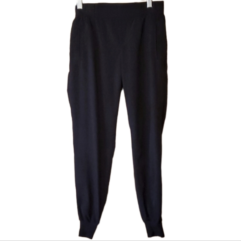Banana Republic Womans Black Silky Flyweight‎ Joggers Size XXS